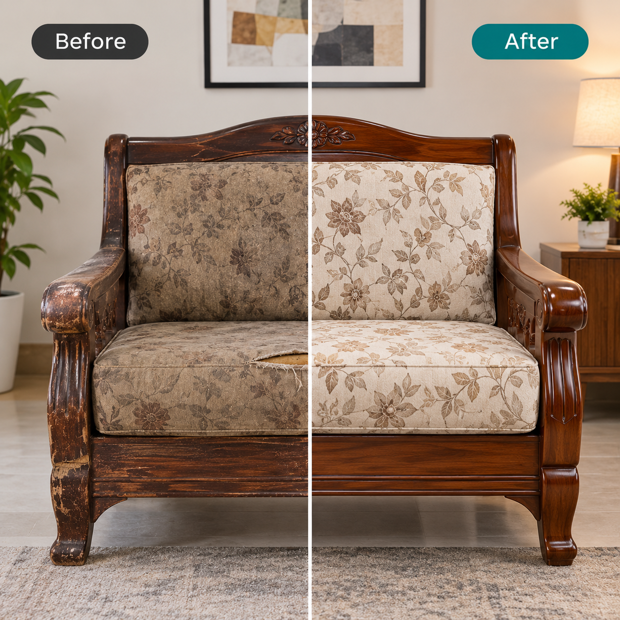Sofa Repair Work