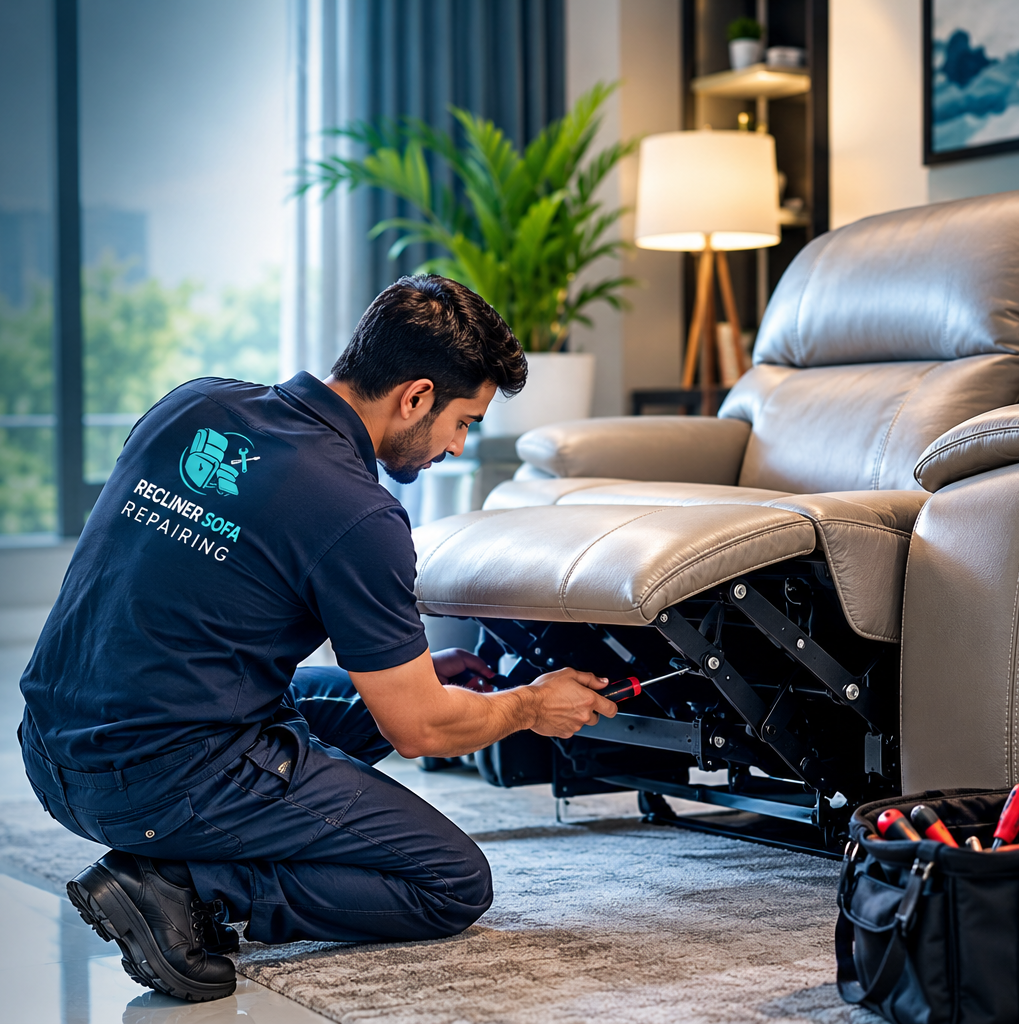 Professional Recliner Sofa Repair Service in Gurgaon